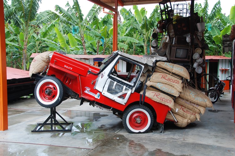 Een willy met koffie - Salento - Colombia